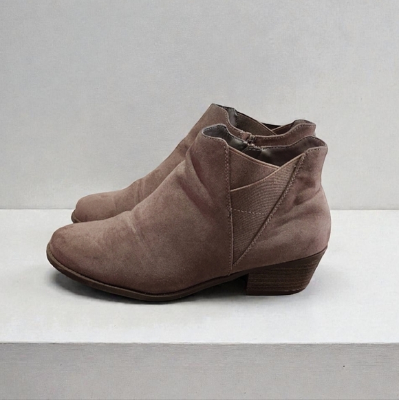 Torrid Taupe Ankle Booties Size Women's 11 Wide Width - Picture 3 of 9
